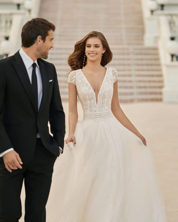 DENISE Wedding Dress Aire Barcelona Collection 2022| Paris