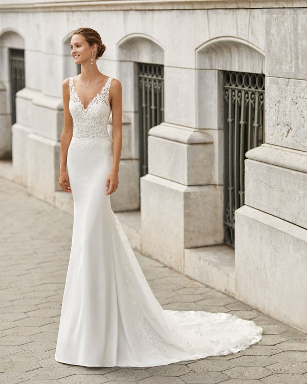 FATIMA Wedding Dress luna novias collection 2022 Paris