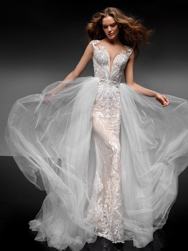 TANIA Wedding Dress Nicole Couture collection 2022 | boutique Paris