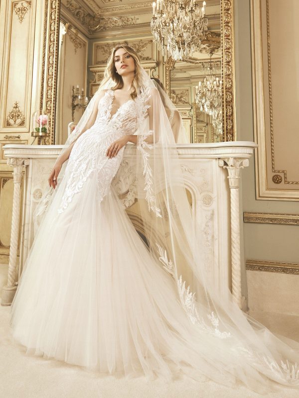 INEZ wedding dress: San Patrick collection 2022 Paris Boutique