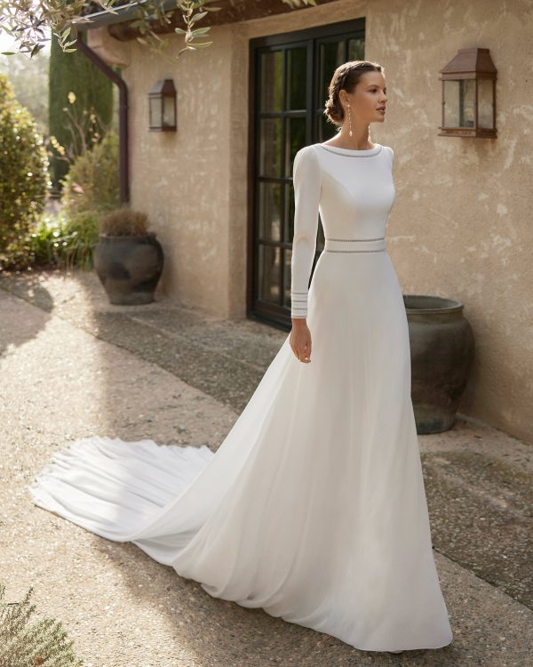 GAREA Wedding Dress Aire Barcelona Collection 2023| Paris Boutique