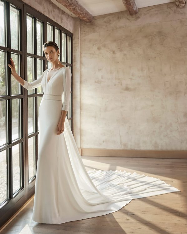 GARNY Wedding Dress Aire Barcelona Collection 2023| Paris Boutique