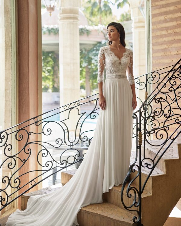 AMBER Wedding Dress Adriana alier collection 2024 Paris