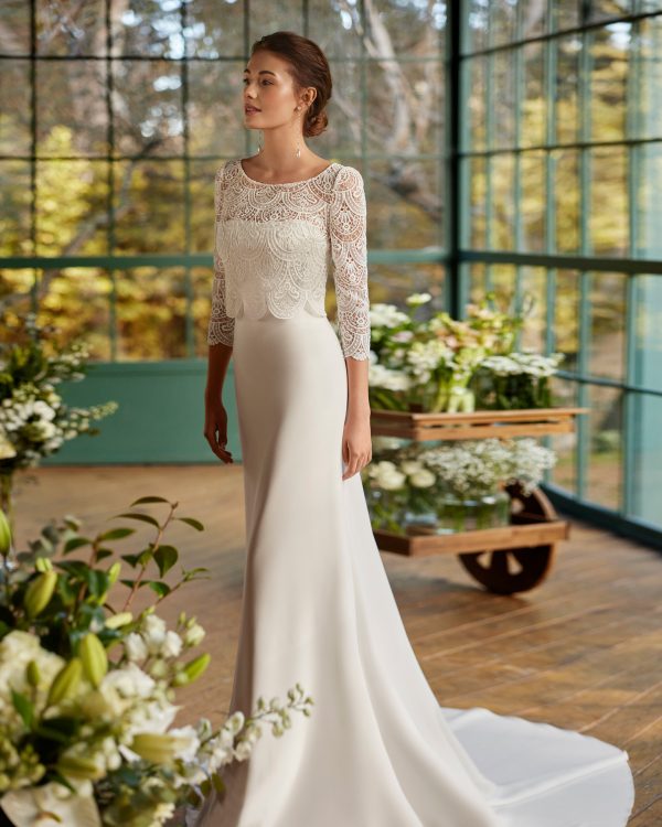 NILDA Wedding Dress Aire Barcelona Collection 2024| Paris Boutique