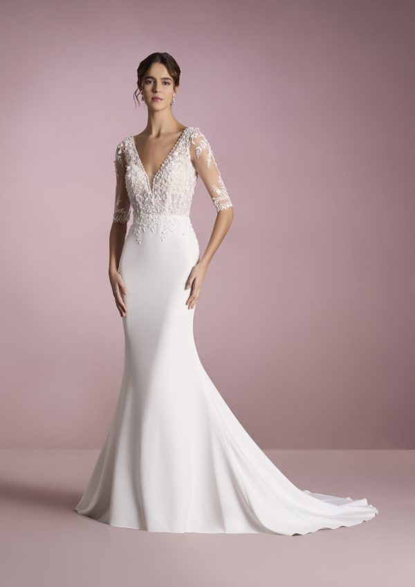 ARIDA Wedding Dress White one Collection 2025 Paris Boutique