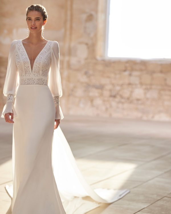 HARVEY Wedding Dress Alma Novias collection 2025 Paris